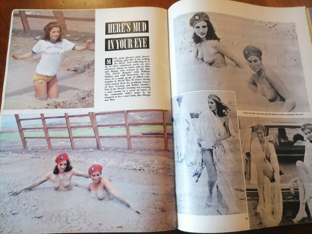 Extrait de la revue érotique esprit pin-up américaine Men Only de septembre 1967