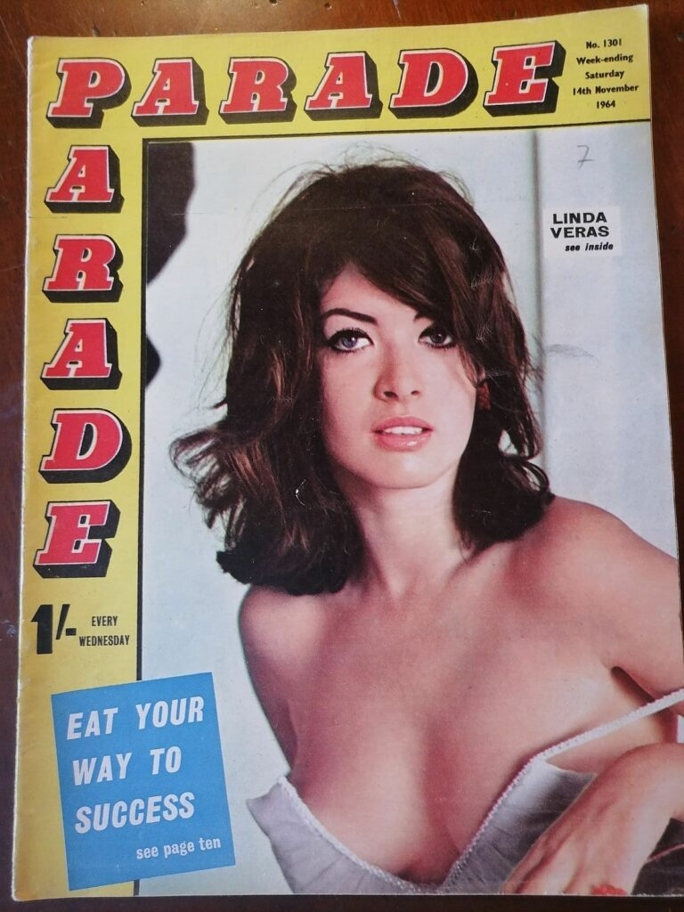 Couverture du magazine US Parade n°1301 avec Linda Veras de novembre 1964