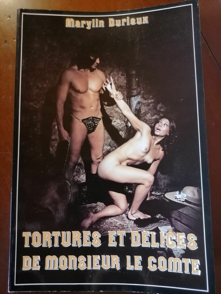Couverture du roman pornographique BDSM Tortures et délices de monsieur le comte, par Marylin Durieux, éditions échos