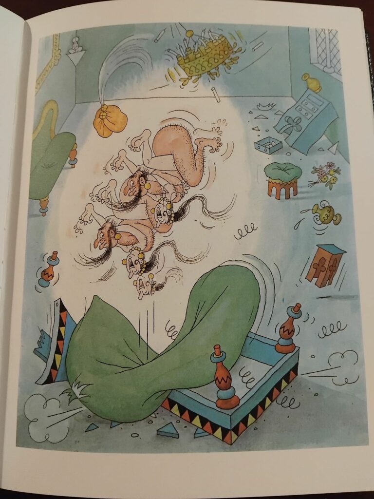 Dessin érotique et humoristique d'Albert Dubout pour le livre Kama Soutra aux éditions Michèle Trinckvel, 1973